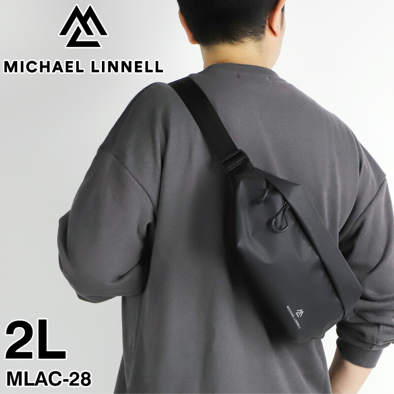 マイケルリンネル 上半身御徒面子 メンズ ブランド名 MICHAEL LINNELL A.R.M.S アームズ MLAC-28 スリングバッグ 壱ショルダーバッグ 曲がった掛け 酉の方角御徒面子 2WAY 撥水 軽さ レディース 男女兼用 通い 旅する アウトドア 余暇 周遊 お祭り オシャレ 心地よい 一般受け