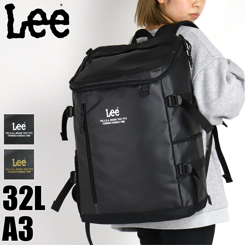 Lee 背嚢 レディース 大静電容量 背嚢 ロバート・エドワード・リー 320-4920 真四角背嚢 デイパック うしろ側容器に並べる 32L メンズ 男女兼用 御坊っちゃん 教え子 角帽 高校生 中学生 御坊っちゃん 成人女性 A3 B4 A4 マイコン納める 通い 通学 旅する 部活 軽さ 撥水 ブランド名 オシャレ 心地好い 一般受け