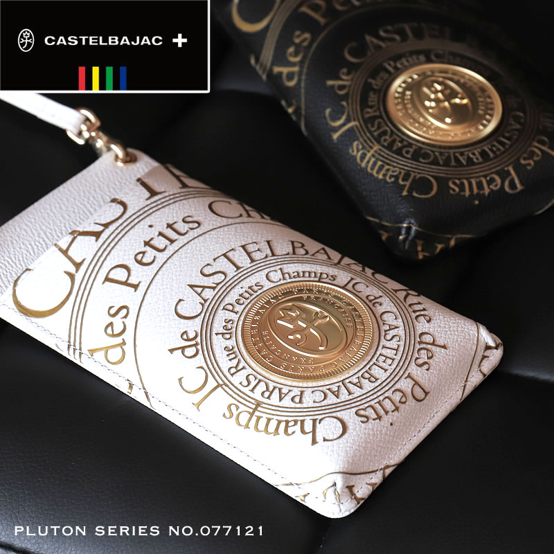 カステルバジャック ショルダーバッグ バッグ ゴルフ メンズ ブランド 本革 スマホショルダー CASTELBAJAC Pluton プルトン 077121 ミニショルダーバッグ ショルダーポーチ 斜め掛け 牛革 レザー 革 レディース 男女兼用 カジュアル オシャレ 人気 鞄 カバン かばん バッグ