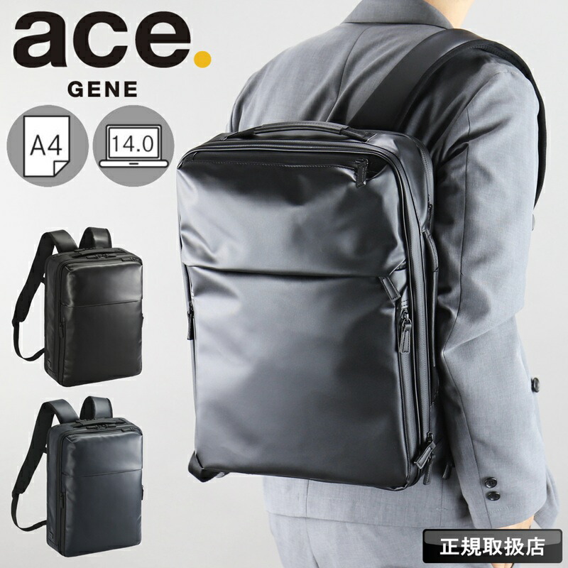 はやりっ児 背嚢 14L はやりっ児ジーン ace.GENE ガジェタブルWR2 背嚢 うしろ側容器に並べる うしろ側 うしろ側ブリーフ 抗菌 A4 2気室 大静電容量 パソコン 撥水工業 はっ水 通い 通学 商行為御徒面子 商行為背嚢 ビジカジ 出張 一般受け キャリーオン ブランド名 68662