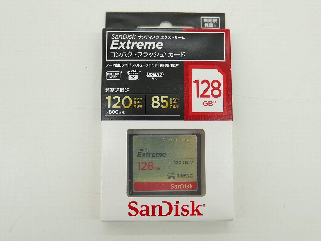 偉大な 未使用 サンディスク Sandisk コンパクトフラッシュカード 128gb Sdcfxsb 128g J61 ワットマン店 完売 Erieshoresag Org