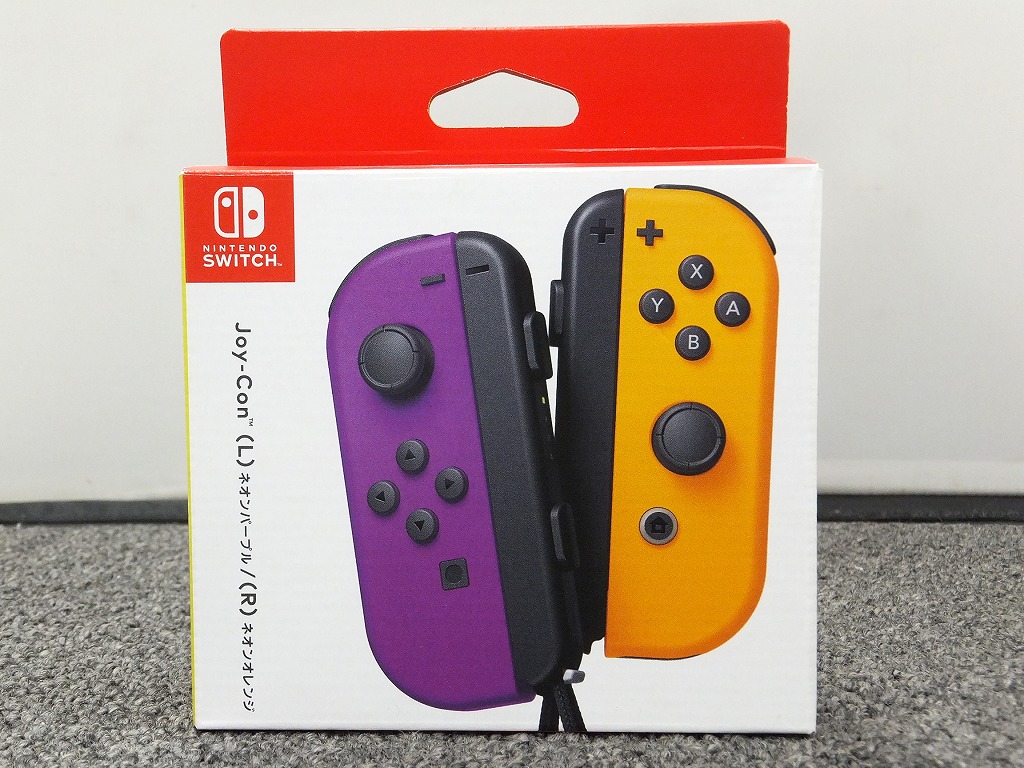 超格安価格 任天堂 Joy-Con L R ネオンパープル ネオンオレンジ HAC-A-JAQAA discoversvg.com