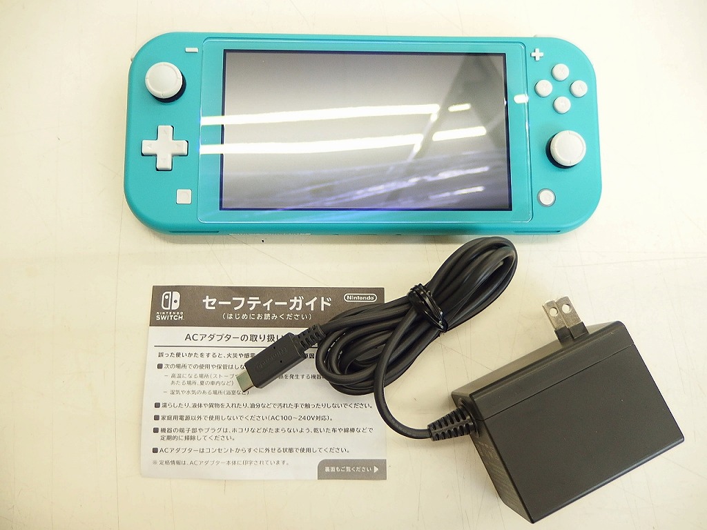 Nintendo Switch - NintendoSwitchlite ターコイズの+spbgp44.ru