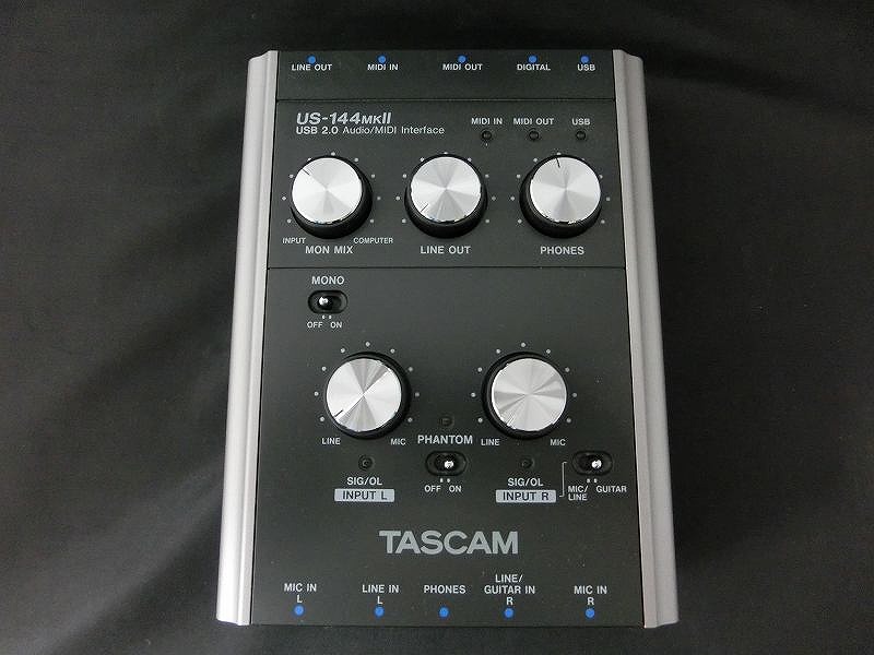 楽天市場】タスカム TASCAM オーディオインターフェース US-144MK II 【中古】 : ワットマン楽天市場店