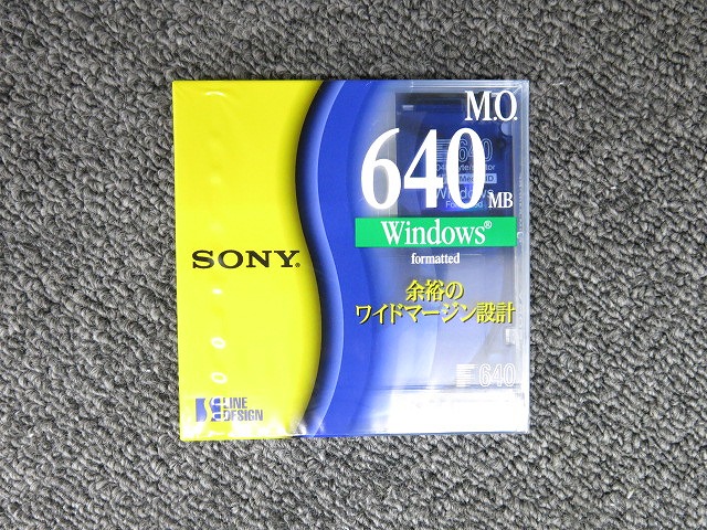 ソニー SONY MOディスク 640MB Windowsフォーマット EMD-640CDF 15周年記念イベントが