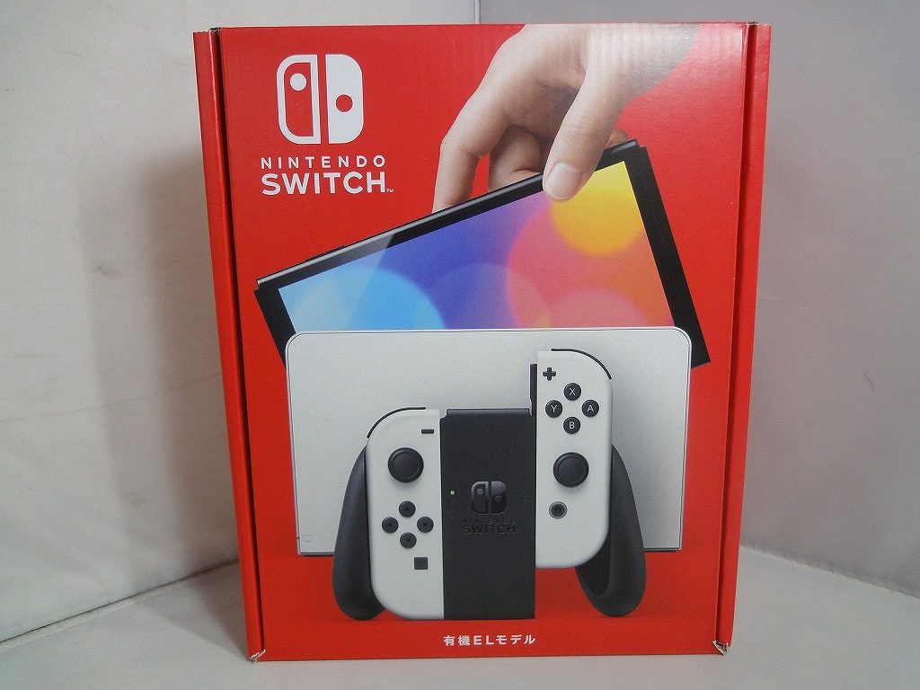 豊富な国産 ヤフオク! - ほぼ未使用 中古品 Nintendo Switch 有機EL