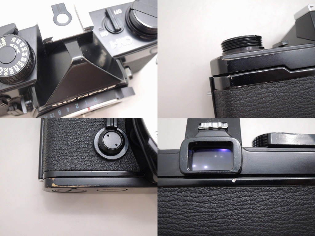 オリンパスOLYMPUSフィルム一眼レフカメラボディブラックOM-1MD【中古】
