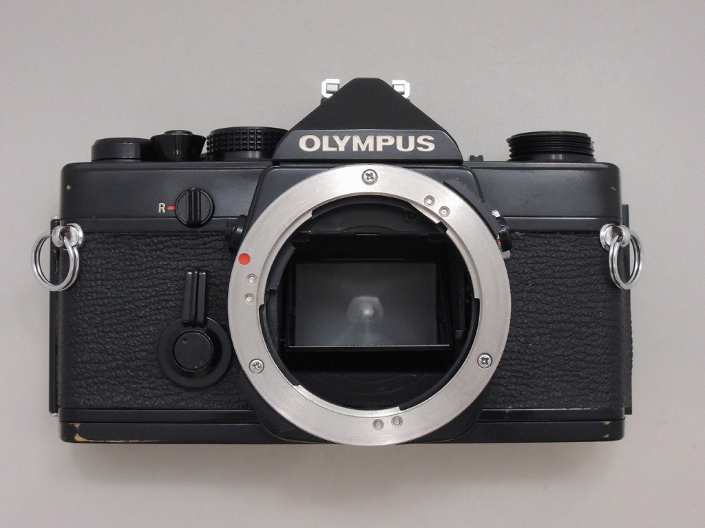 オリンパスOLYMPUSフィルム一眼レフカメラボディブラックOM-1MD【中古】