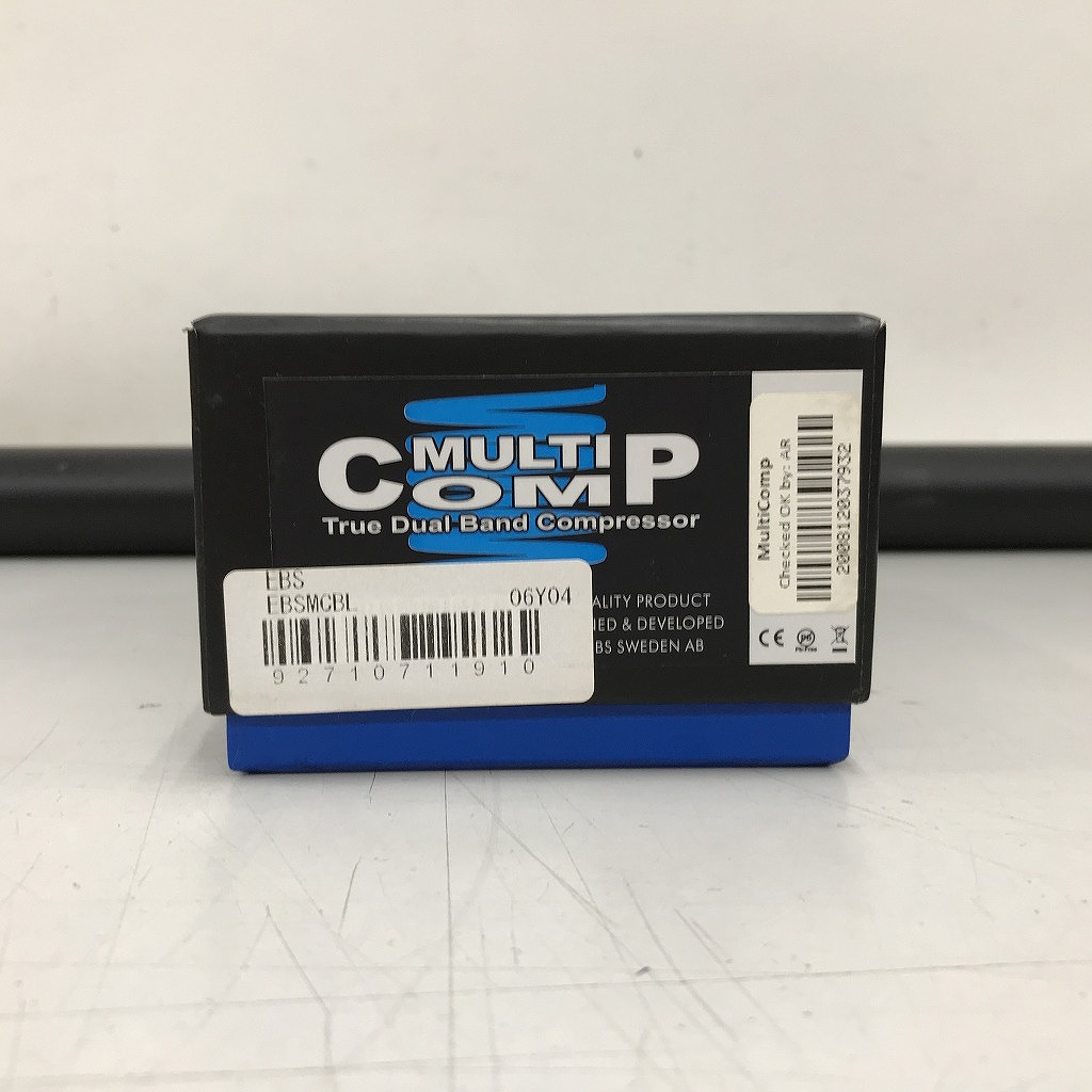 イービーエスEBSMultiCompBlueLabelベース用エフェクターコンプレッサー【中古】
