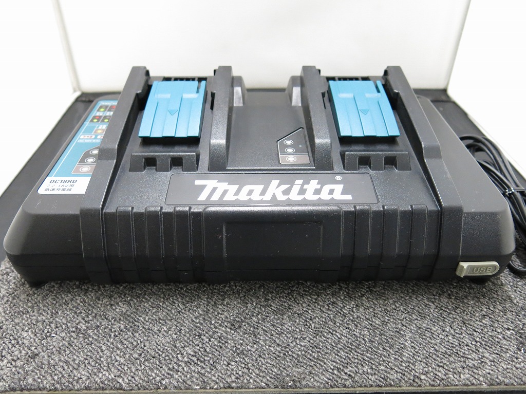 海外 マキタ 2口急速充電器 DC18RD sushitai.com.mx