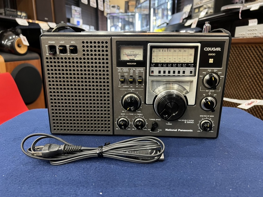 売れ筋】 ナショナル National BCLラジオ COUGAR RF-2200
