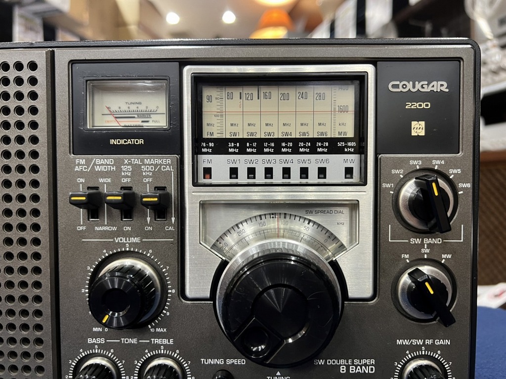 ナショナル National BCLラジオ COUGAR RF-2200 オーディオ