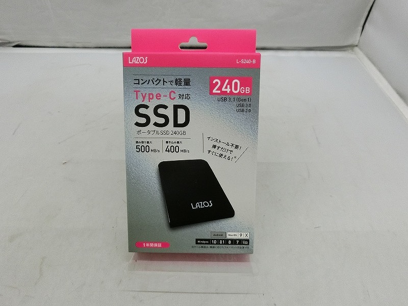 LAZOS 1TB 内蔵型SSD 1TB 5個 L-ISS1T 新品未開封 楽天市場】Lazos 内蔵SSD 1TB L-ISS1T : Get百貨店 楽天市場店