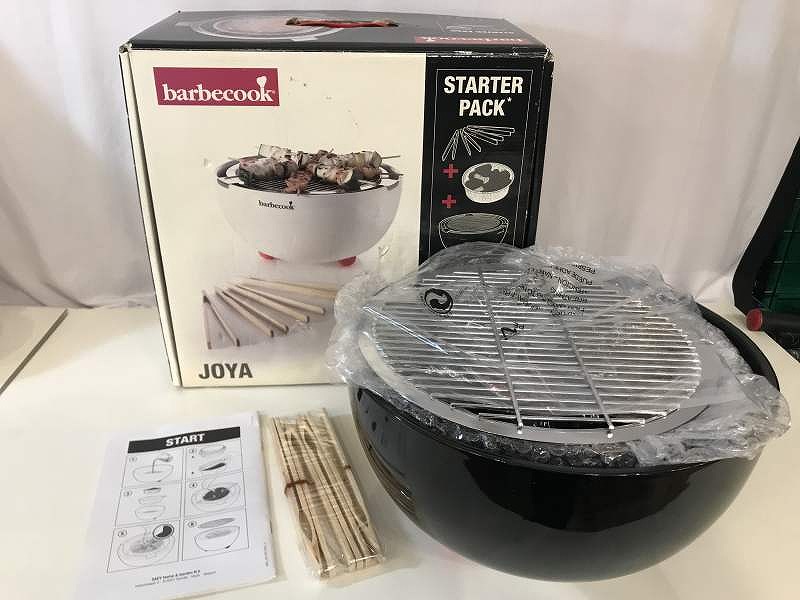 バーべクック barbecook 【良品】バーべクックジョヤブラックテーブルグリルセット 223.1500.050 【中古】