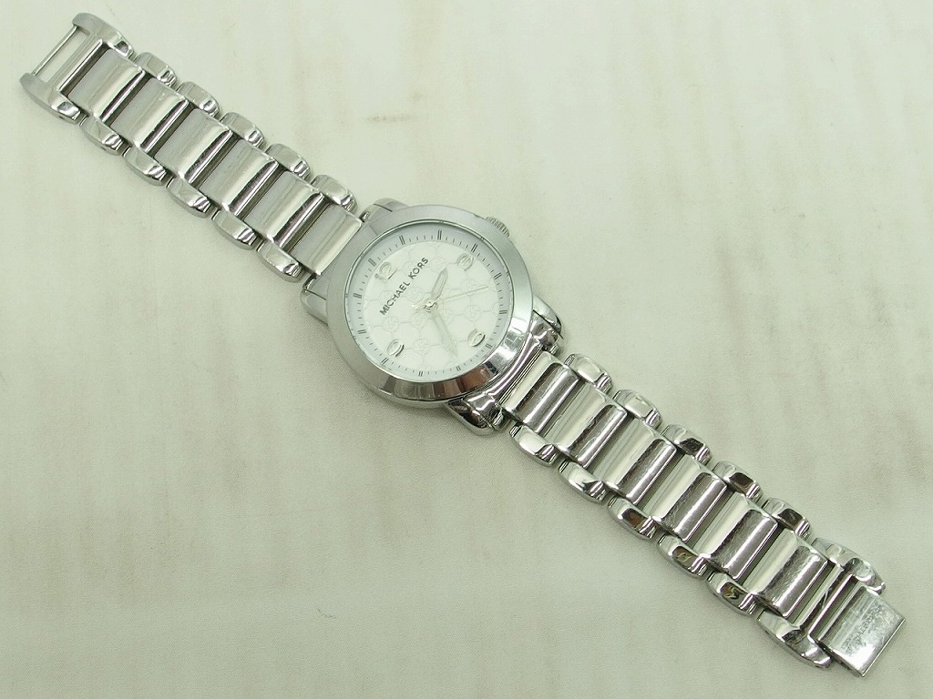 マイケルコース MICHAEL KORS ＭＫ−３１５７ 腕時計 ホワイト 
