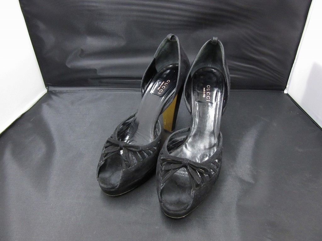 未使用級　GUCCI グッチ　サングラス　ホースビット　希少　ブラック×ゴールド GUCCI オールドグッチ ホースビット Y2K アンティーク