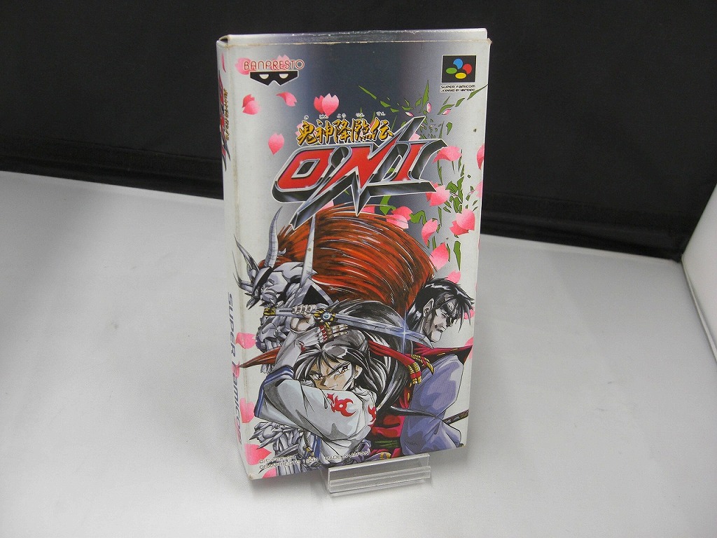 SFCソフト「鬼神降臨伝ONI」中古動作品の出品です。 楽天市場】【中古】 鬼神降臨伝 ONI レトロソフト ゲームソフト