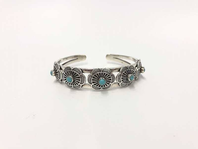 楽天市場】市松 シルバー スパイラル バングル【中古
