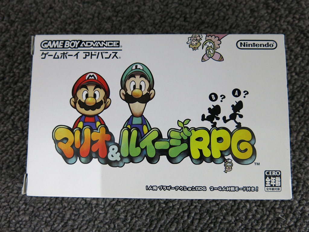 楽天市場】【中古】 マリオ＆ルイージRPG／GBA : ブック