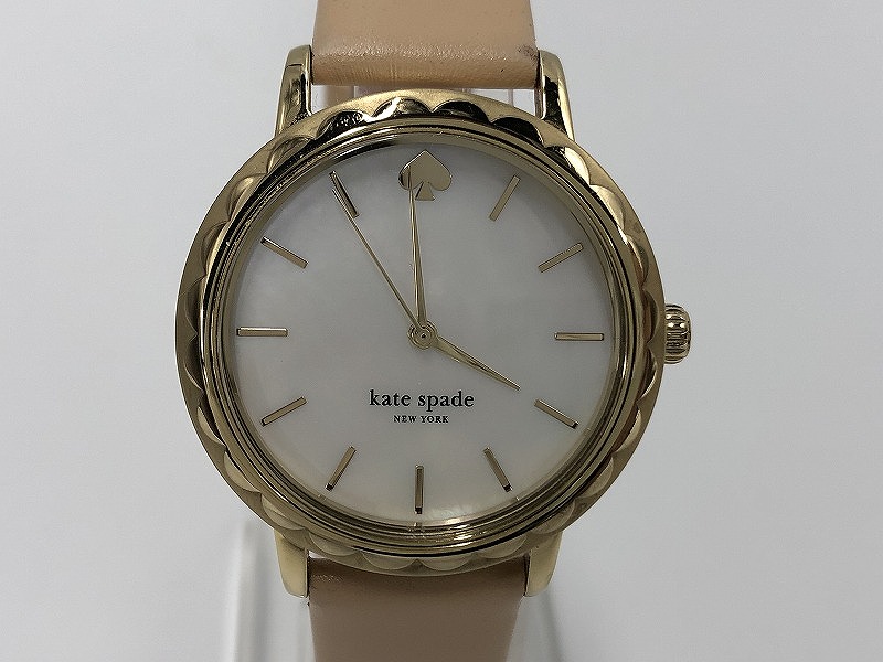 美品　ケイトスペイド腕時計24年5月電池交換済　1YRU0484 メトロ 美品 ケイトスペイド腕時計24年5月電池交換済 1YRU0484 メトロ