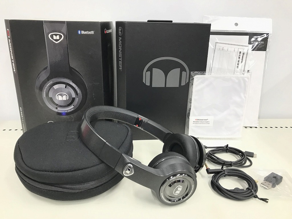 楽天市場】ケーブル MONSTER Diamond Tears Black オンイヤー