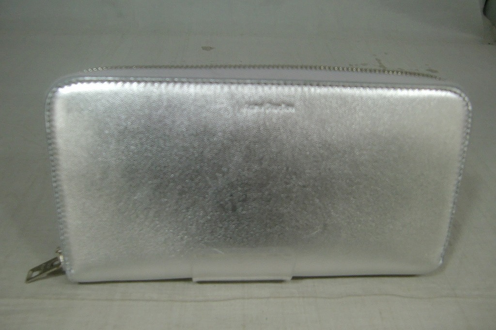 【期間限定セール】アクネ　ストゥディオズ Acne Studios 長財布 シルバー 【中古】