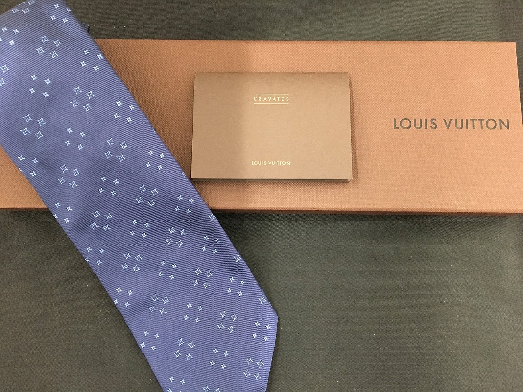 ルイヴィトン LVネクタイ クリーニング済み 中古・古着通販】LOUIS VUITTON (ルイ ヴィトン) ネクタイ LV
