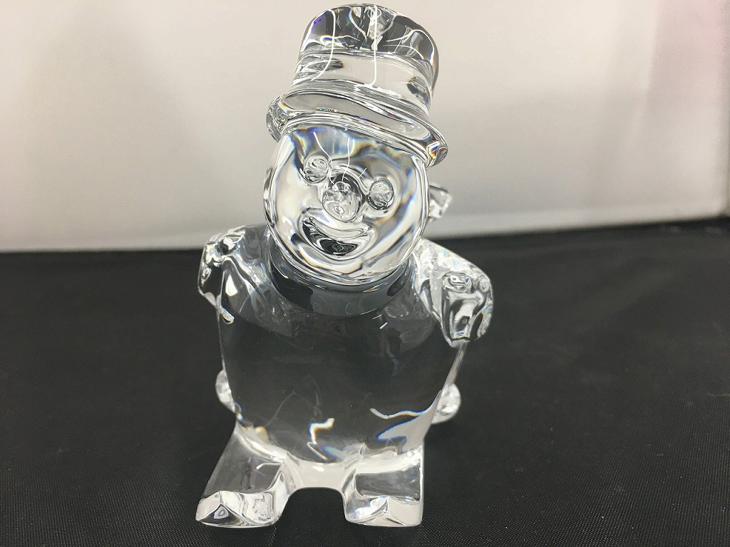 バカラ Baccarat スノ－マン スキ－ 【中古】