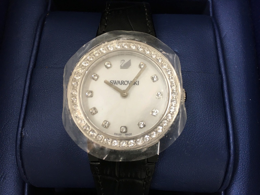 スワロフスキー SWAROVSKI クォーツ腕時計 【中古】