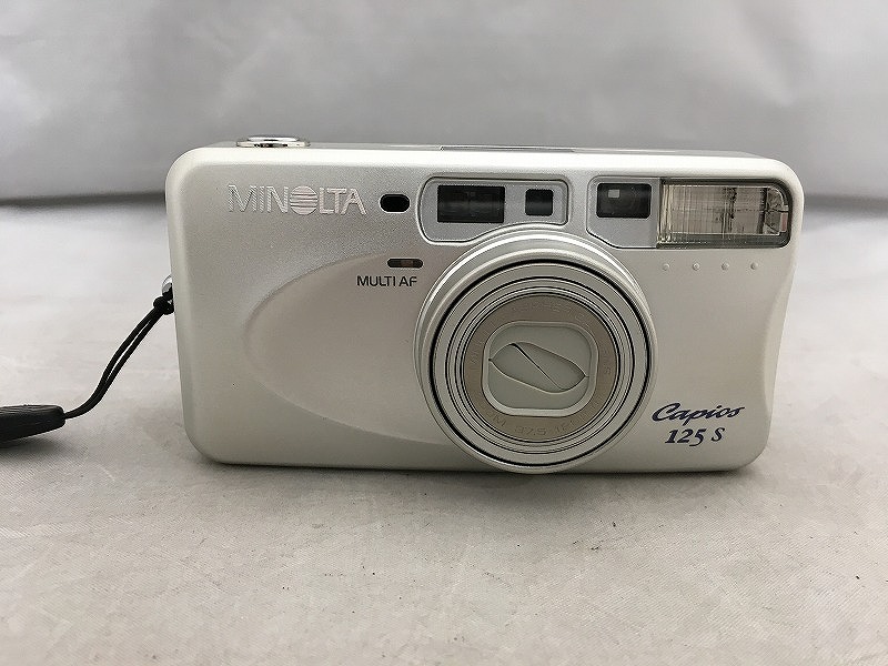 MINOLTA I コンパクトフィルムカメラ Capios 75 Minolta Capios 75 35mm camera w/ remote + case + original