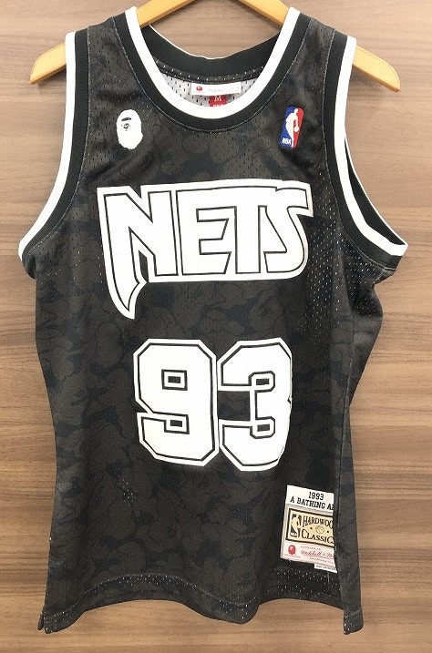 楽天市場】A BATHING APE（エイプ）BAPE × Mitchell & Ness