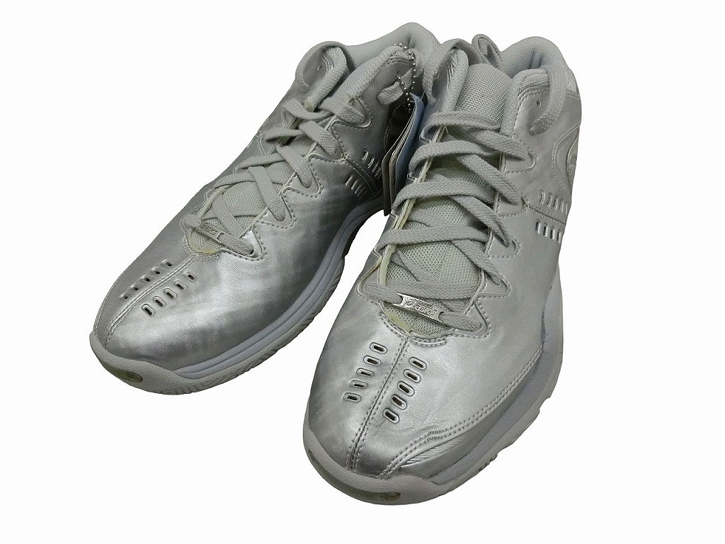 【全品ポイント10倍！要エントリー】【期間限定セール】【未使用】 アシックス asics GELDIVISION Z S(バスケットボール) ギャラクティックシルバー TBF684