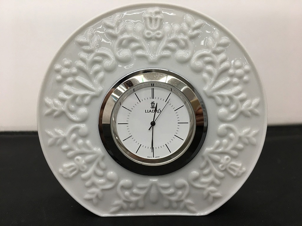 LLADRO　リヤドロ【天使の時計】値下　リアドロ　インテリア　陶器　Ｌ383 LLADRO リヤドロ【天使の時計】2 リアドロ インテリア 陶器