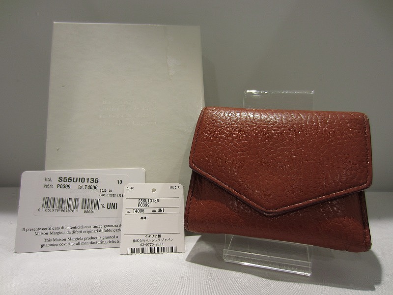 マルジェラ三つ折り財布 楽天市場】[送料無料]Maison Margiela : Zip Compact tri fold