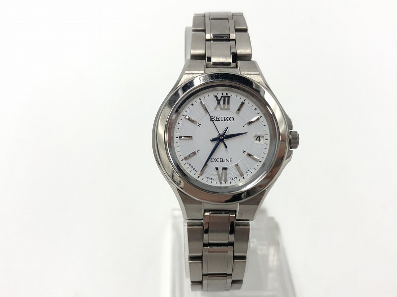 楽天市場】セイコー SEIKO レディース 腕時計 デイト ソーラー V182