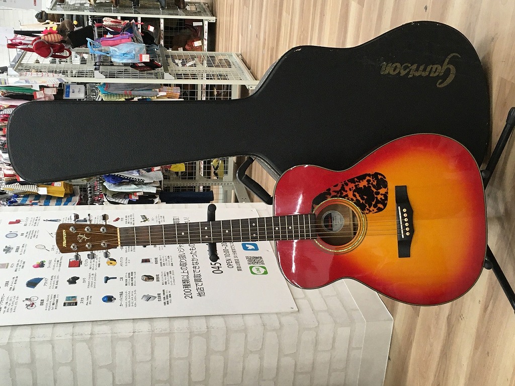 【美品】モーリス アコースティックギター F-12BLK F-12 II | 生産完了品 | MORRIS GUITARS モーリスギター