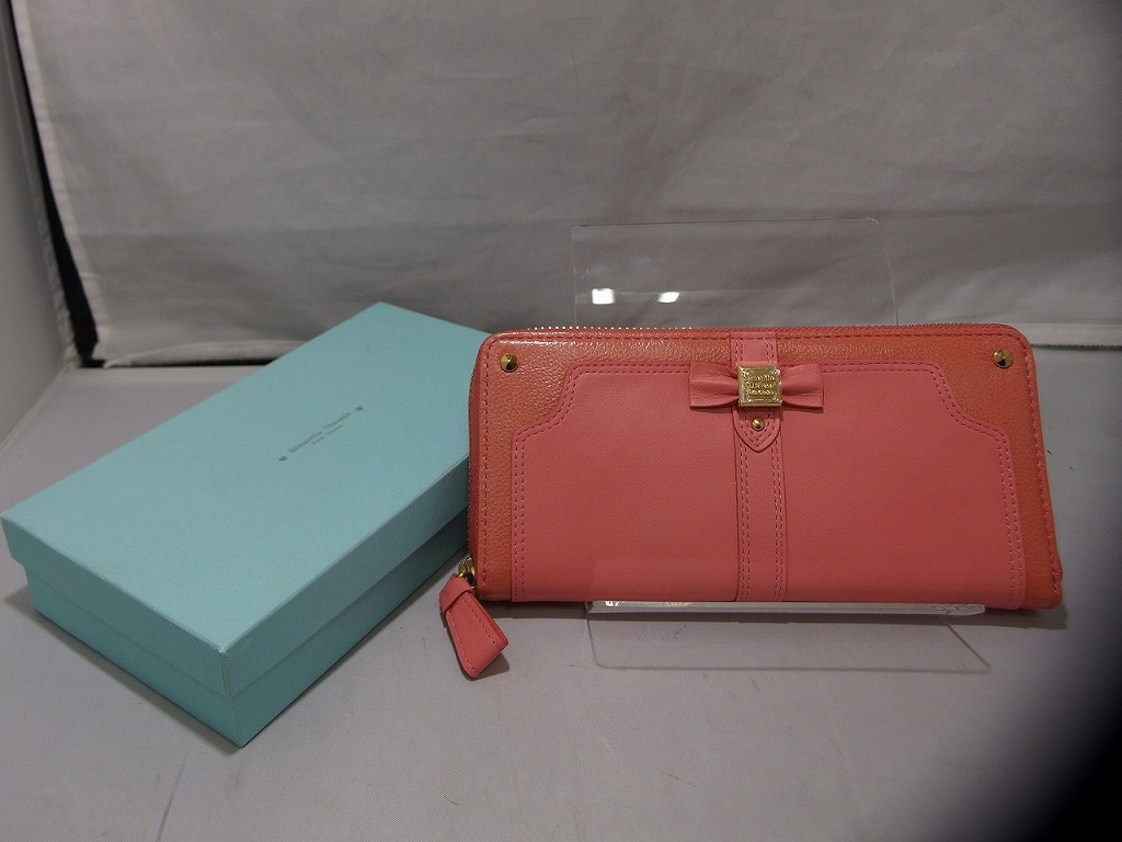 楽天市場】サマンサタバサ プチチョイス L字 ファスナー 長財布 ピンク