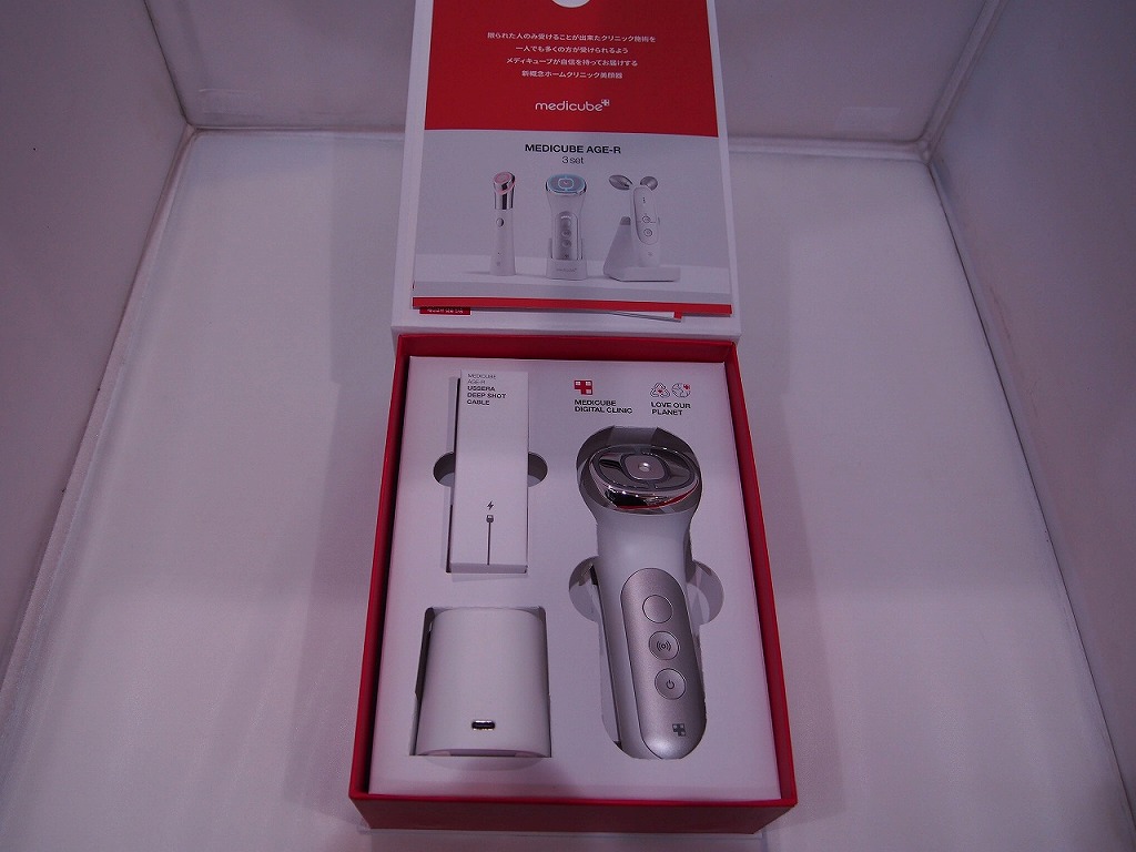 メディキューブ　AGE-R ATS AIR SHOT & BOOSTER セット Amazon.com: Medicube Age-R ATS Air Shot - Microneedling Skin
