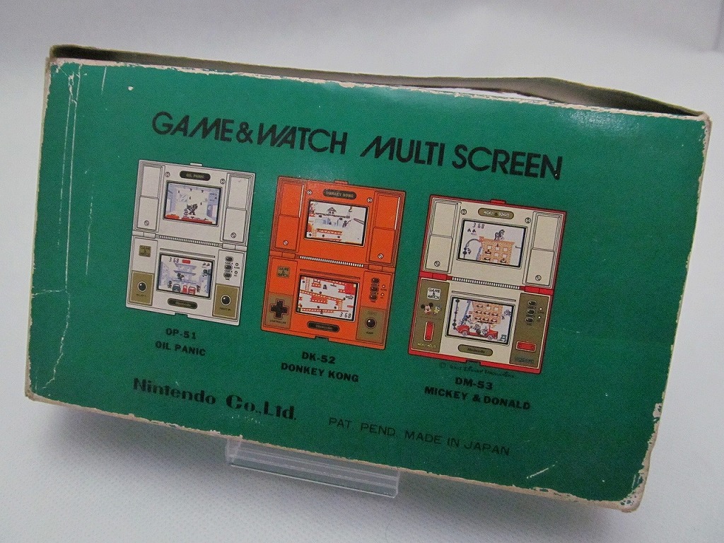 美品　任天堂 ゲームウォッチ ミッキー&ドナルド　箱説明書付き　DM-53 第21作】 DM-53 ミッキー&ドナルド - どこでもGAME&WATCH