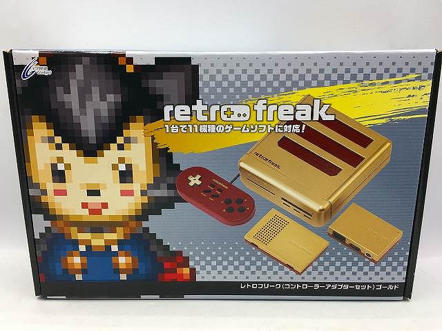 楽天市場】【新品】【即納】 レトロフリーク ゴールド（コントローラー
