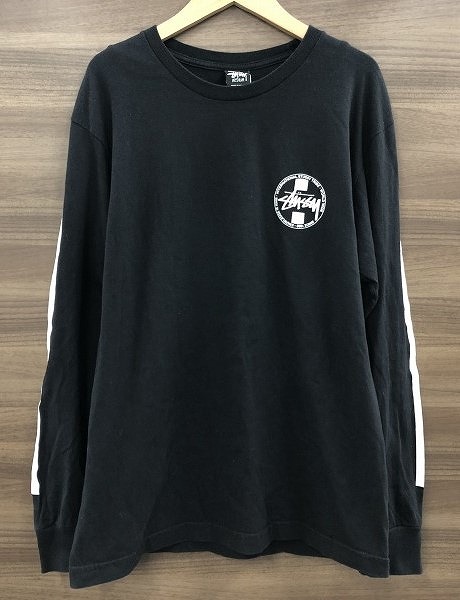 Stussy ドル札プリント ロンＴ L Stussy ドル札プリント ロンT L - メルカリ