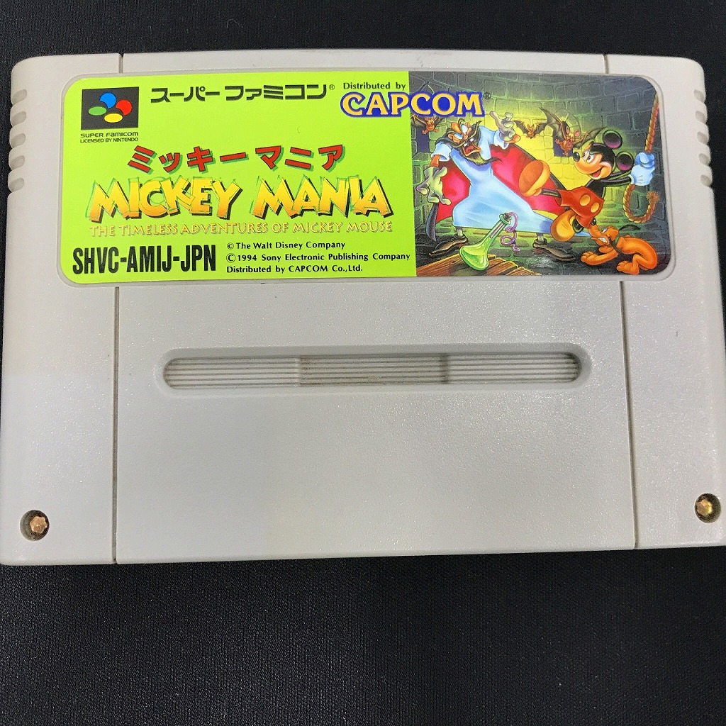 カプコン ミッキーマニア スーパーファミコン ソフト 中古品 レトロゲーム SFC]ミッキーマニア
