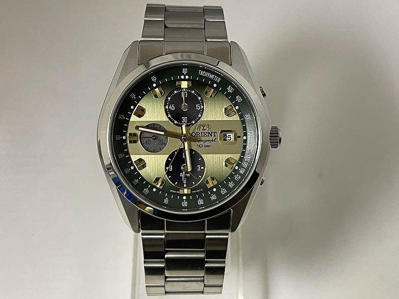 楽天市場】ORIENT オリエント クロノグラフ デイト TT10-C0-B