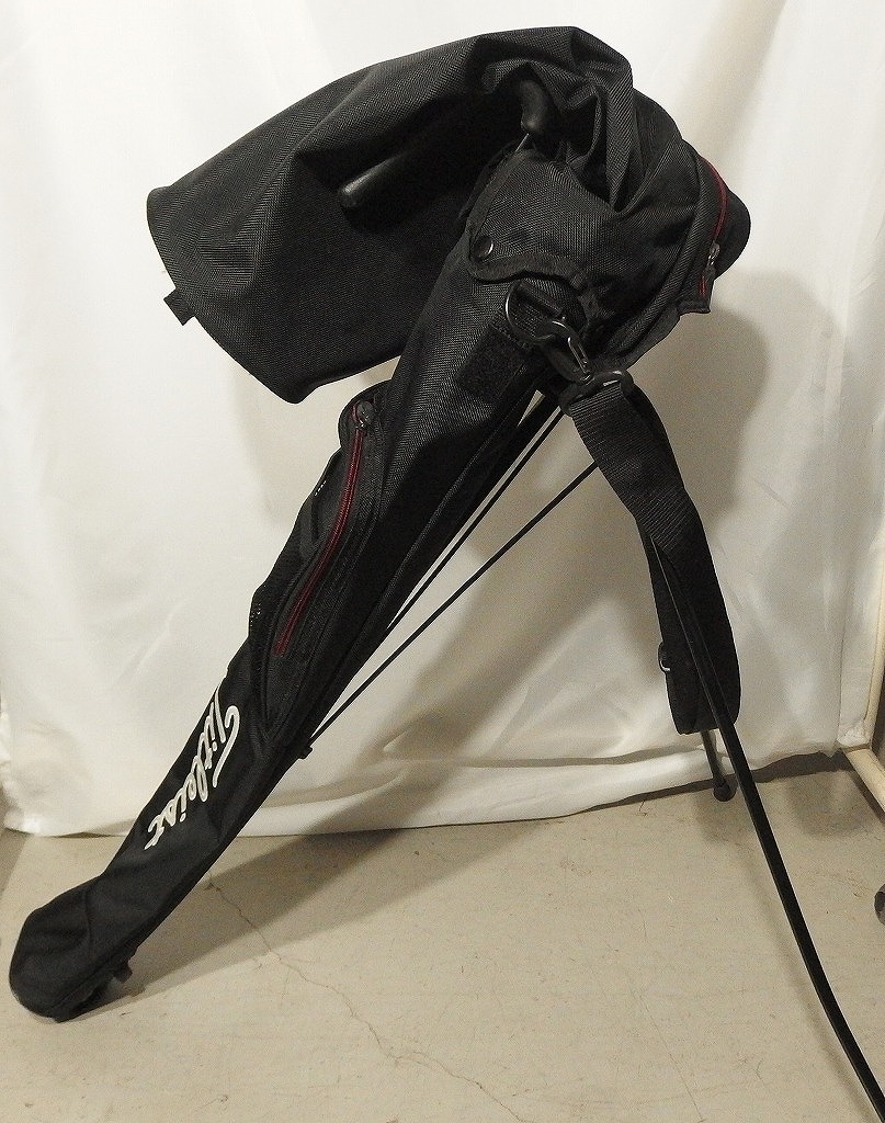 タイトリスト Titleist ラウンドクラブケース セルフスタンンド キャディー 【中古】