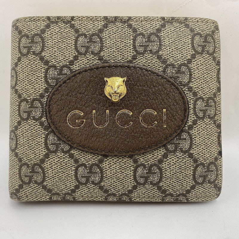 ☆GUCCI グッチ 二つ折り財布 GG スプリーム PVC タイガー 楽天市場】【財布】GUCCI グッチ GGスプリーム タイガー 虎 トラ