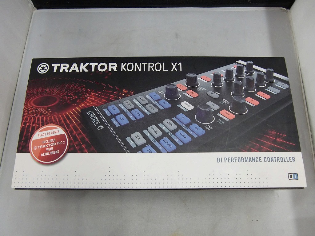 【全品ポイント10倍！】【期間限定セール】ネイティブインストゥルメンツ NATIVE INSTRUMENTS PCDJコントローラー Traktor Kontrol X1 【中古】