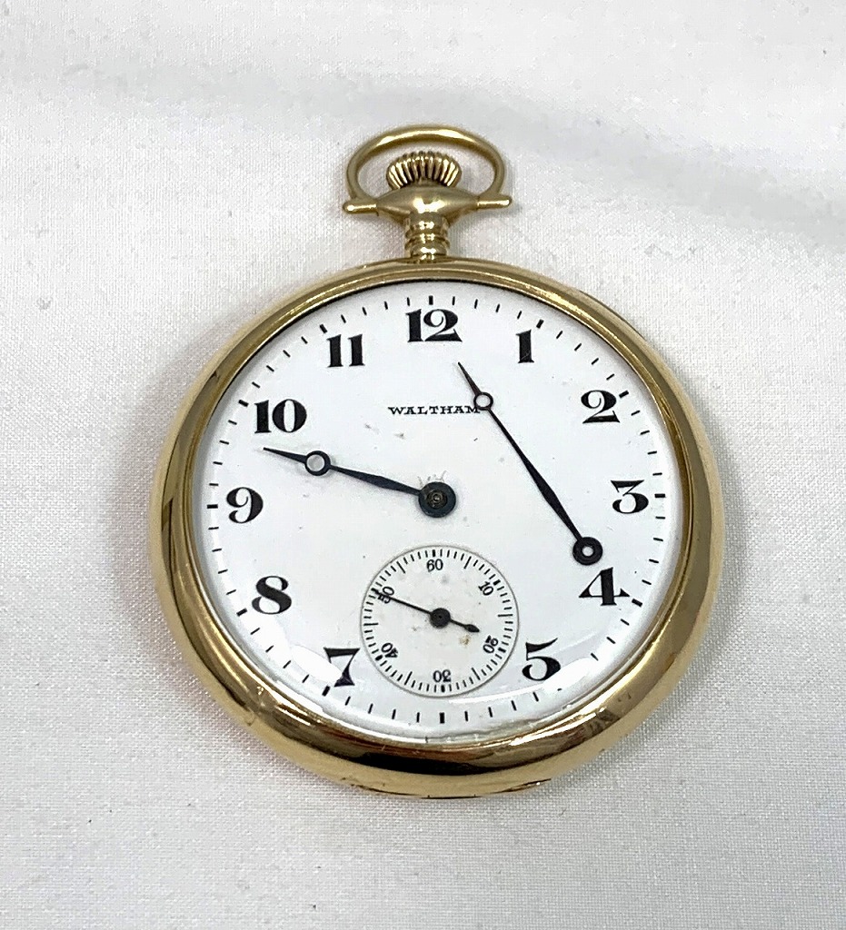 楽天市場】ウォルサム WALTHAM MASS 懐中時計 K18 アンティーク