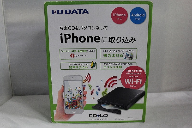 楽天市場】【中古品】I-O DATA アイオーデータ CDレコ CDRI-LU24IXA