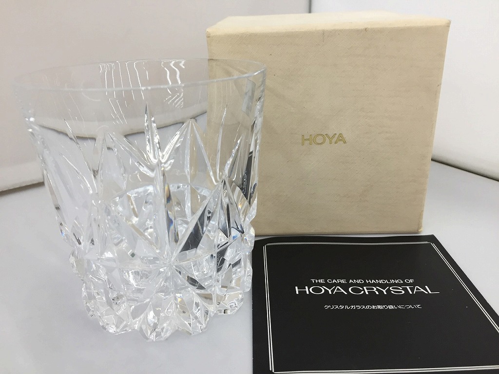 楽天市場】ホヤクリスタル ロックグラス 色被せ切子 HOYA Crystal