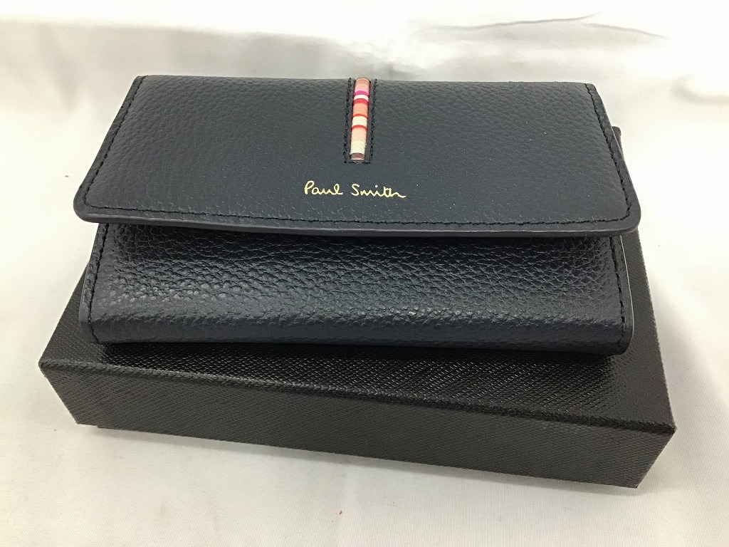 Paul Smith 名刺入れ　二代目オールドレザー　新品未使用品　ブラック Paul Smith ブラック レザー 名刺入れ - メルカリ